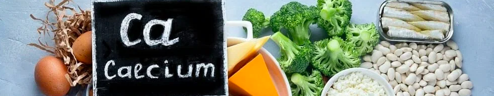 Foods rich in calcium: