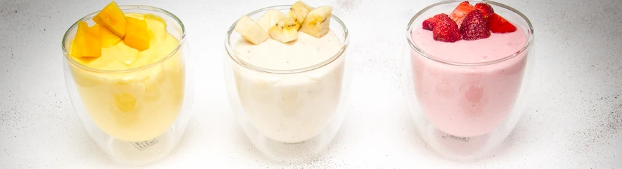 Try different Fruit Yogurt: